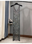 New Summer Rhinestone Party Dress