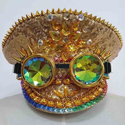 Steampunk Hat with Goggles