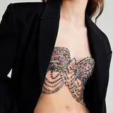 Romantic Rhinestone Top