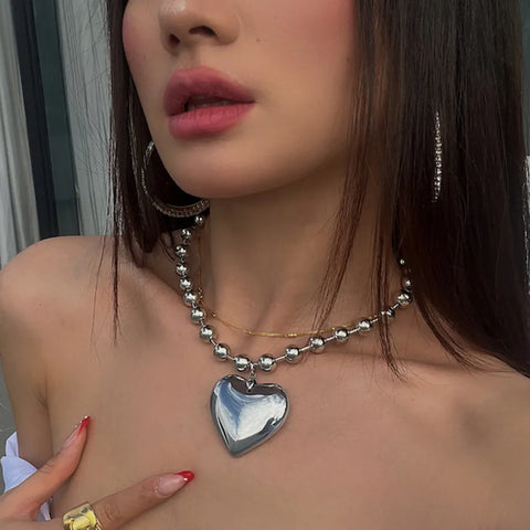 Heart of Metal Necklace