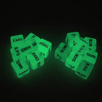 Valentine's glow Dice