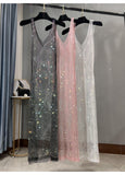 New Summer Rhinestone Party Dress